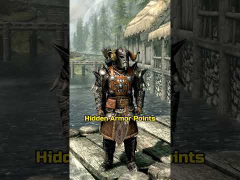 Skyrim Armor Has a Secret You Never Knew! #gaming #skyrim #shorts #rpg