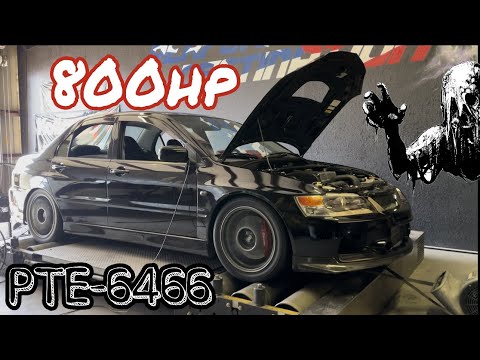 Evo 9 at 37psi 800Hp+ terrorizing the streets after full send