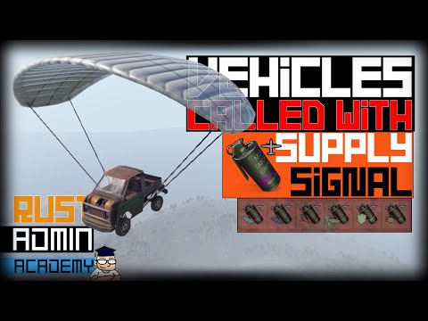 VEHICLE AIRDROPS PLUGIN TUTORIAL | Rust Admin Academy Tutorial 2022 | Nikedemos | Lone.Design