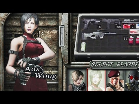 Resident Evil 4 (PS4 1080p 60fps) - The Mercenaries - Ada Wong (All Stages)