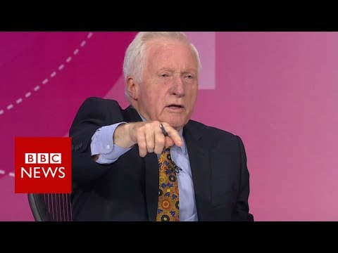 Question Time host Dimbleby boots out audience member - BBC News