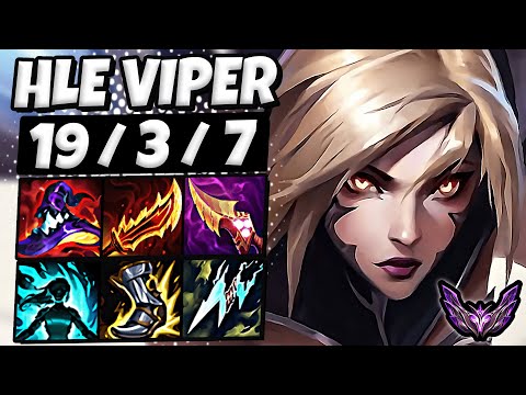 HLE Viper Kaisa vs Vayne [ ADC ] Patch 13.15 Korea Master ✅