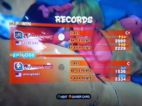 SSF4 RANKED MATCH 211