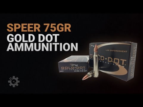 5.56 gel and velocity test for Speer Gold Dot LE .223 55 gr bonded SP with 7.5” and 11.5” barrels