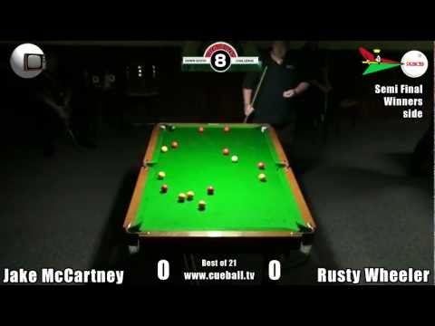 Big Guns 8 Ball 2011 Semi Winners Side Jake McCartney v Rusty Wheeler