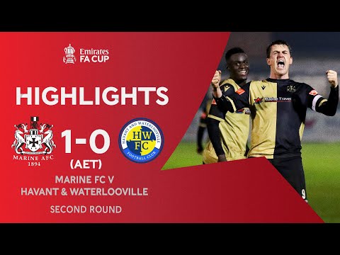Cummins' Last-Minute Winner! | Marine 1-0 Havant & Waterlooville (AET) | Emirates FA Cup 2...