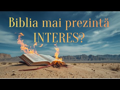 Mai prezintă Biblia interes? Cum sa te întorci la DRAGOSTEA DINTÂI