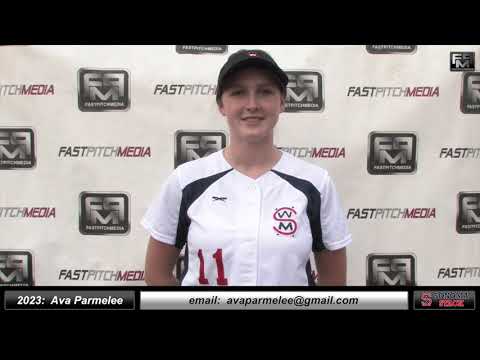 2023 Ava Parmelee 4.5 GPA - Third Base and Outfielder Softball Skills Video - Sonoma Stack