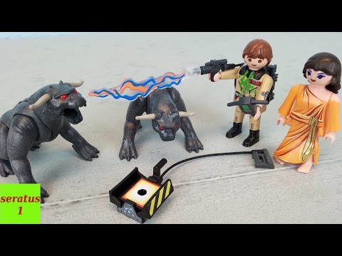 Playmobil Ghostbusters Venkman and the Terror Dogs 9223 unpacking seratus1