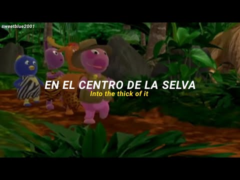The Backyardigans - Into the thick of it (Español + Lyrics)