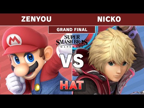 HAT 48 - eM | Zenyou (Mario) Vs. FAD | Nicko (Shulk) Grand Finals - Smash Ultimate Tournament
