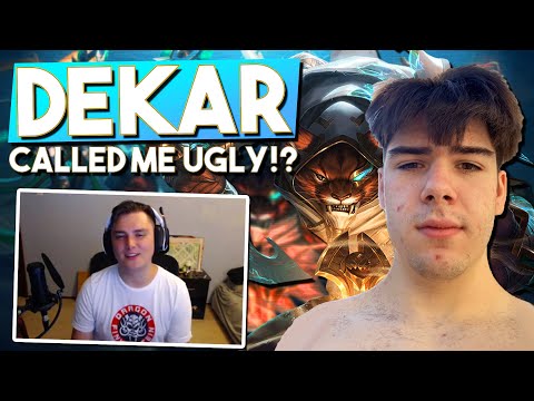 DEKAR CALLED THE BEST THRESH EVER "UGLY" 😲 - League of Legends