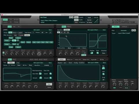 Filters in SynthMaster 2.9