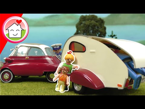 Playmobil Familie Hauser - Diebe auf dem Campingplatz - Anna und Lena zelten