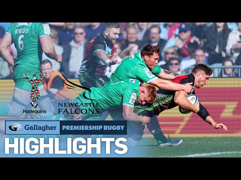 Harlequins v Newcastle - HIGHLIGHTS | Fantastic 10 Try Game! | Gallagher Premiership 2022/23
