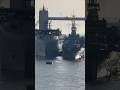 Towerbridge Londonbridge Hms Belfast London Warship Museum Royalnavy England Uk Shorts