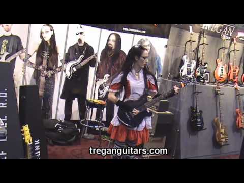 Kimberly Freeman - One Eyed Doll - Tregan Guitars Demo - NAMM 2010