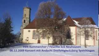 preview picture of video 'Weihnachtsglocken FEN-Kammerchor Männerchor Feuchte Eck Neuhausen'