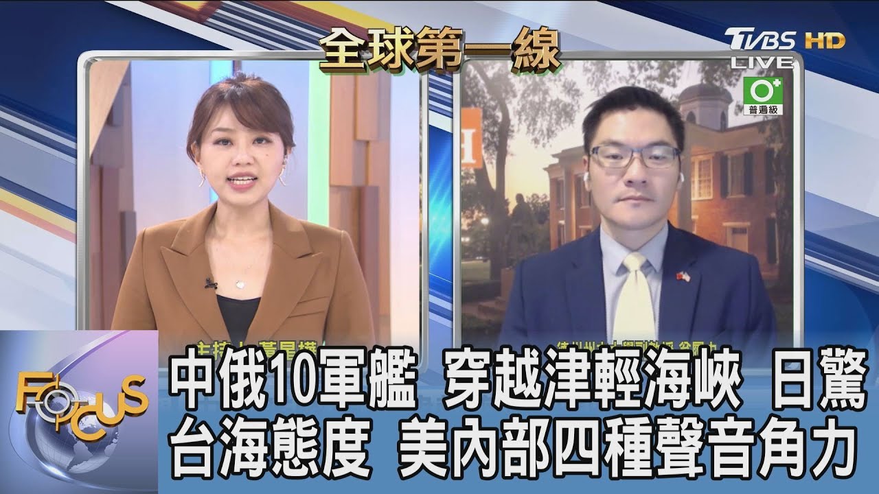 台海局勢嚴峻!美國內部意見分歧 翁履中:都以捍衛「美國利益」為出發點