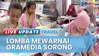150 Anak-anak Ikuti Lomba Mewarnai oleh Toko Buku Gramedia, Dorong Kemajuan Pendidikan di Sorong