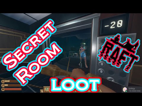 RAFT GUIDE: Secret Room on Tangaroa (Loot Room) Raft Gameplay