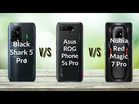 Black Shark 5 Pro Vs Asus ROG Phone 5s Pro Vs Red Magic 7 Pro | Full Comparison | SB Tech