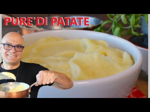 TU COME FAI il PURE' di PATATE  ricetta del purè SETOSO purè di patate