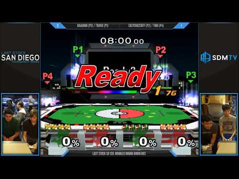 LSSD 126 - Travis & Gigajohn vs. EastCoastJeff & Tino - SSBM RR - Smash Melee