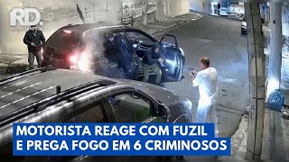 Motorista reage a assalto com fuzil e deixa criminosos em pânico | Rastro da Notícia
