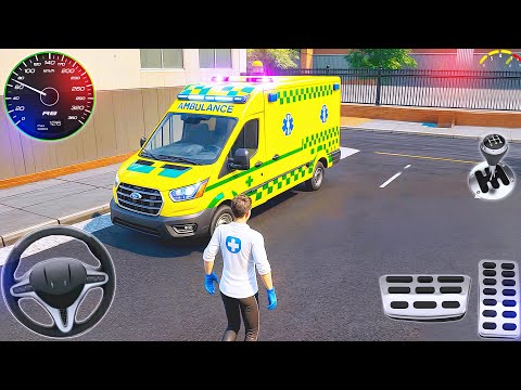 Us Hospital Ambulance Rescue Simulator 3D - Emergency Ambulance Simulator - Android GamePlay