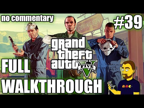 Grand Theft Auto V walkthrough part #39 - STINGERS | NO COMMENTARY | GAMEPLAY | 1080p