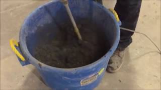 Step 3-Vertical Stamped and Carved Concrete Overlay