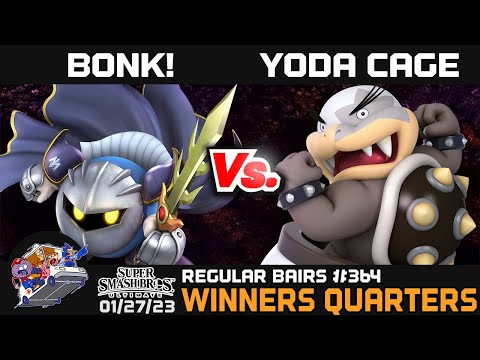 Regular Bairs #364 - SSBU - Winners Quarters - BONK! vs. Yoda Cage
