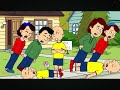I React To Caillou Beats Up 12 Caillou S And Gets Grounded By Brendan Barney