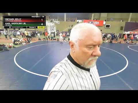 78 Lbs Round 1 - Michael Kelly, Old School Wrestling Vs Karl Nadolsky Jr., Michigan C241