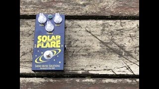 Video thumbnail for Solar Flare Distortion Guitar Pedal From SARNO Music Solutions by Curtis Kent