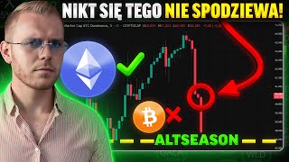 TO TEN MOMENT! ZACZYNA SIĘ NAJMOCNIEJSZY ALTSEASON W HISTORII KRYPTOWALUT?