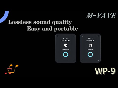 M-VAVE New Product Release WP-9 Wireless In Ear Monitor System