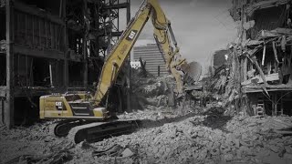 Cat® 340 Straight Boom Demolition Excavator