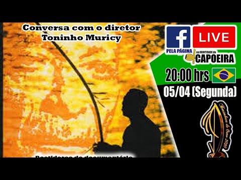 203ª LIVE NA IDENTIDADE DO CAPOEIRA - ANIVERSÁRIO DE MESTRE PASTINHA