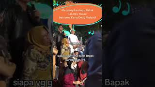 Download lagu Kwtika KDM gubernur Jawa Barat menyanyikan lagu Batak sai anju ma au #shorts mp3
