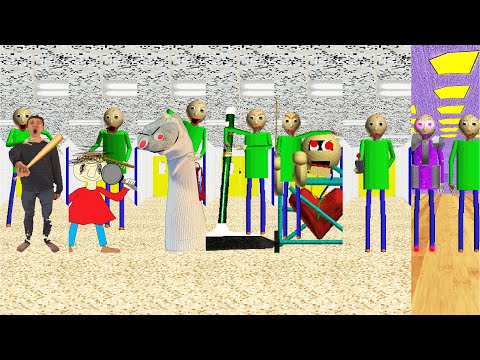 Everyone Helps Baldi! Best Mods - ALL PERFECT!