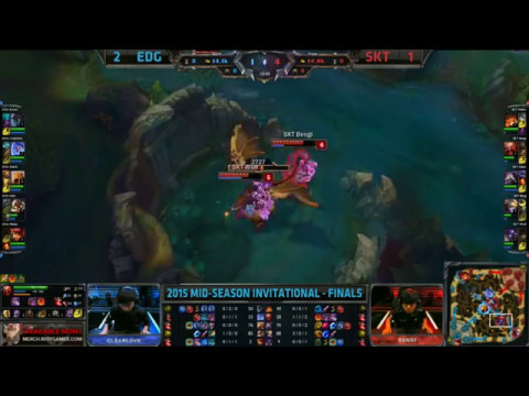 [2015 S5 MSI] Finals - EDG vs SKT - Game 4 - League of Legends - EDward Gaming vs Sk Telecom T1