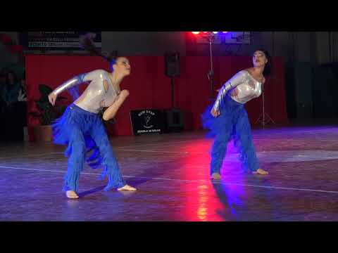 NEW STEP FINE CORSO 2018 - DESY E MARIA - SYNCHRO LATIN A TEMA - PIOMBINO 16-6-2018