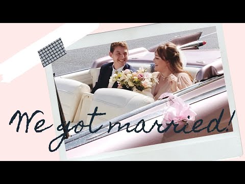 A Covid-19 wedding! We got married!