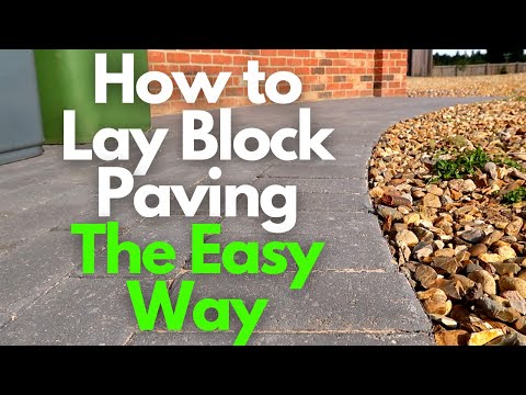image-Can you lay block paving on soil?
