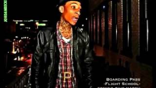 Wiz Khalifa Boarding Pass Flight School