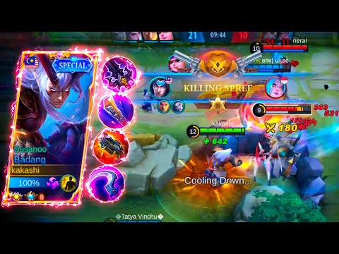 BADANG EASY COMBO INSTANT DELETE | TOP GLOBAL BADANG | BADANG BEST BUILD S23
