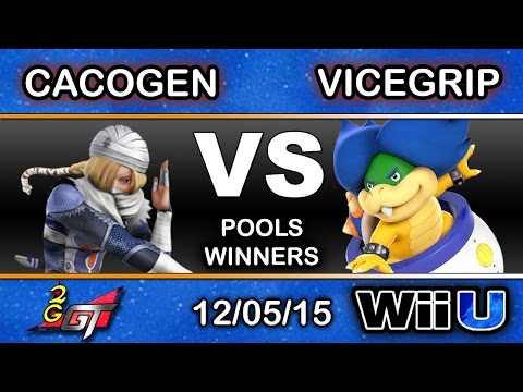 2GGT: Fatality Saga – Cacogen (Sheik) Vs. ViceGrip (Ludwig) Pools - Smash Wii U