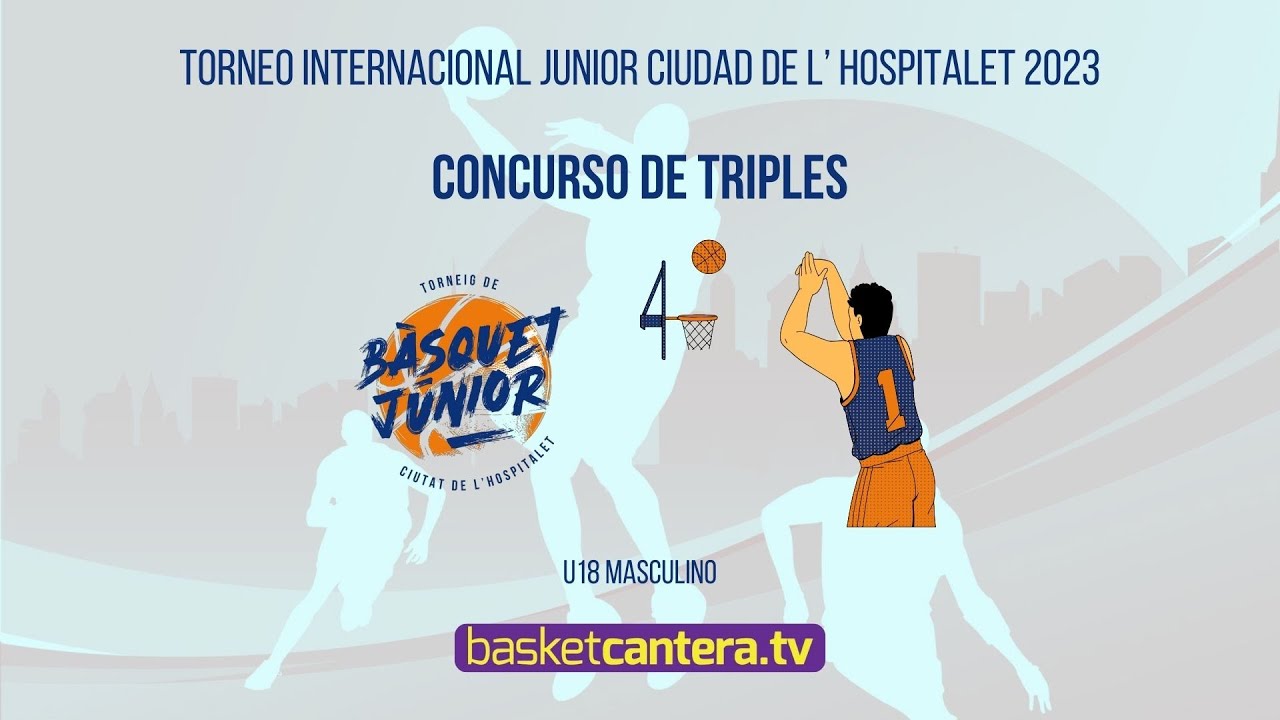 CONCURSO de TRIPLES. Torneo Internacional Junior Ciudad de L´Hospitalet 2023